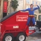 super dumpster with superman